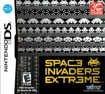 Space Invaders Extreme (USA) (En,Ja,Fr,De,Es,It) box cover front